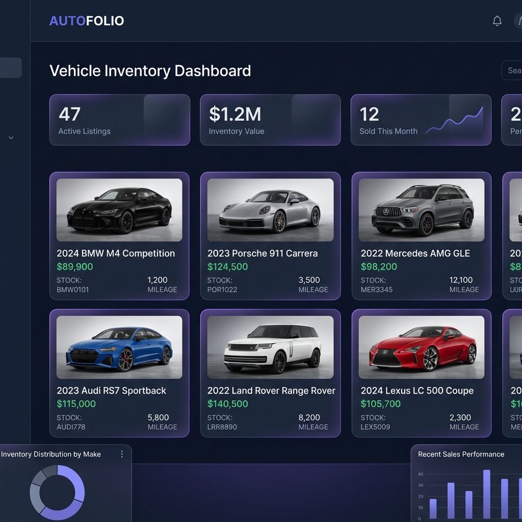 Inventory Dashboard